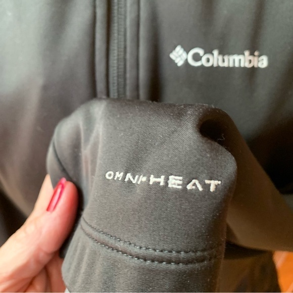 Columbia Omni-shield Kruser Ridge Softshell Repellent‎ Black Jacket S - Picture 6 of 14